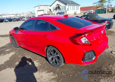 2018 Honda Civic Si z USA, uszkodzony, nr VIN 2HGFC1E57JH707056
